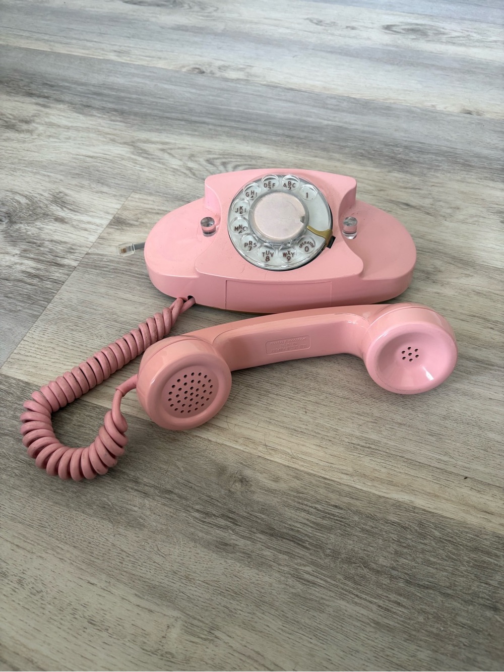 Vintage Pink Rotary Dial Princess Telephone Bell Systems